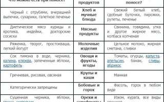 Питание ребёнка при поносе: специальная диета, разрешённые и запрещённые продукты