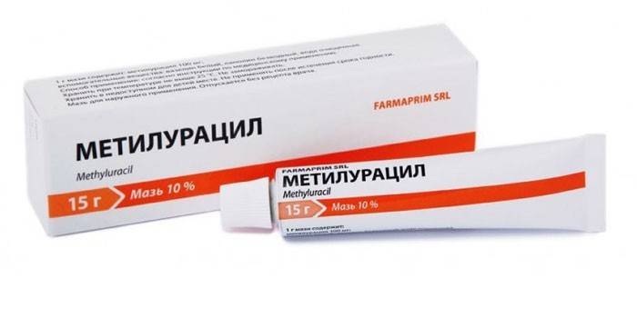 Мазь Метилурацил в упаковке