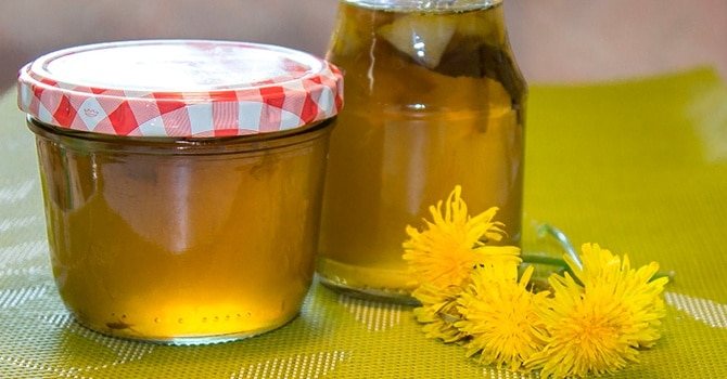 Варенье или мед из одуванчика